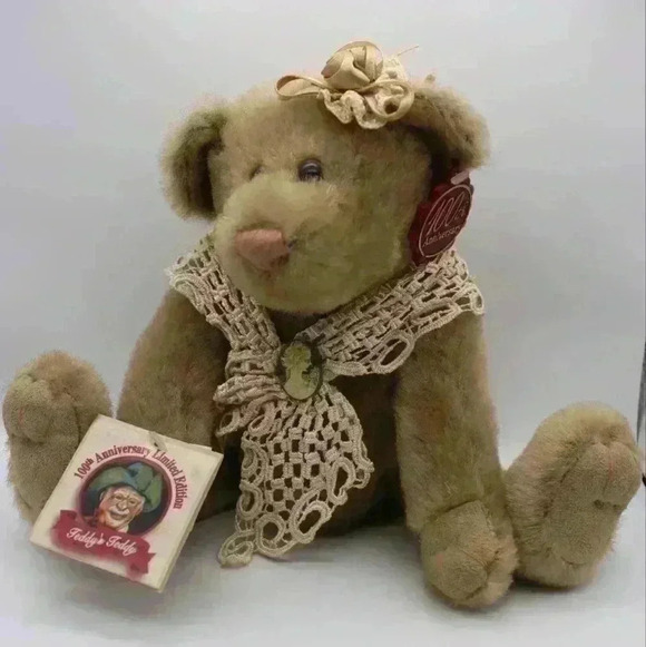 Other - 🔴🤎💥TEDDY BEAR TEDDY'S TEDDY 100TH ANNIVERSARY LIMITED EDITION 